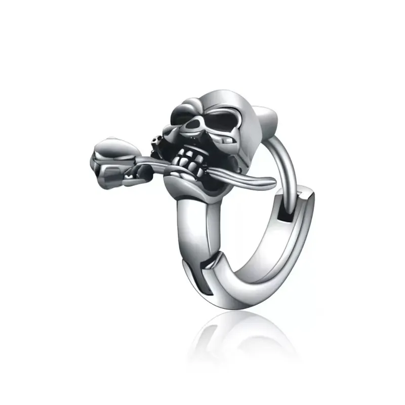 ZWU Titanium Steel Earrings Unisex-0