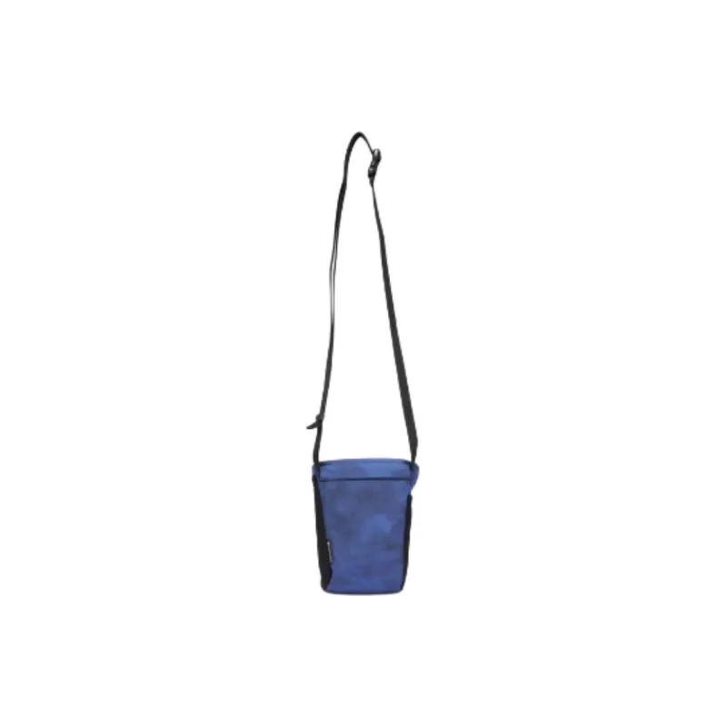 Columbia Fabric Shoulder Bag, Crossbody Bag Unisex Black & Blue-2