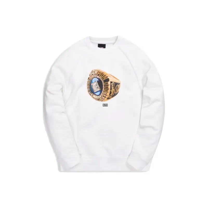 Mlb X KITH Sweatshirts Unisex White-0