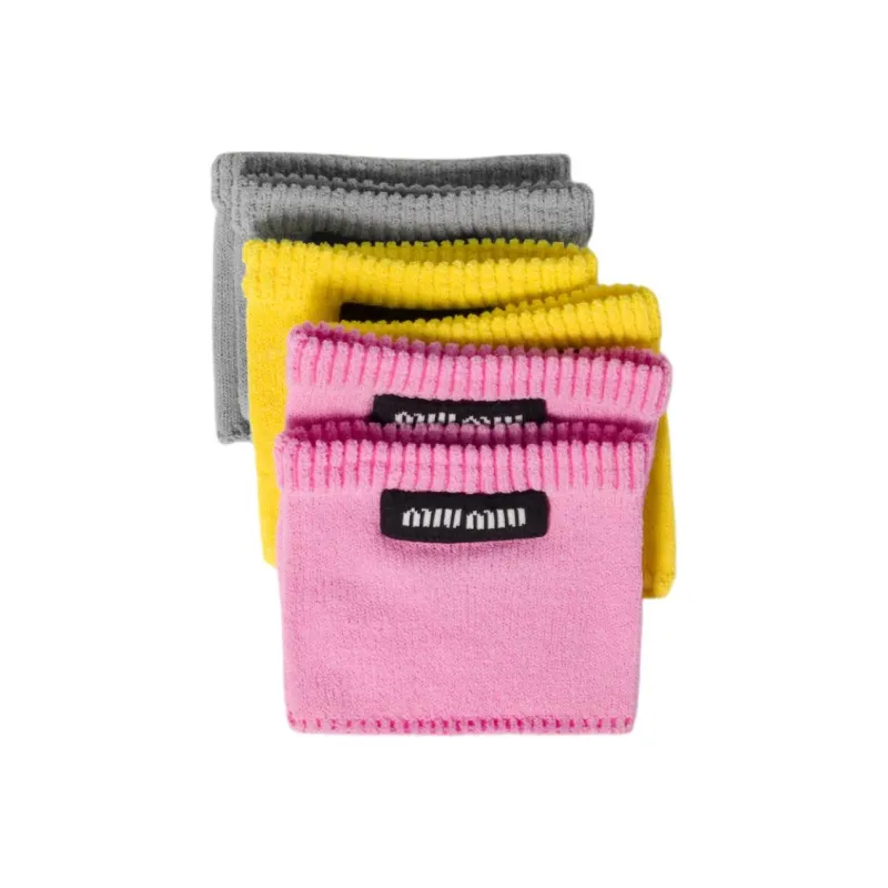 MIU MIU SS25 No Show Socks Women's 3 Pack-0