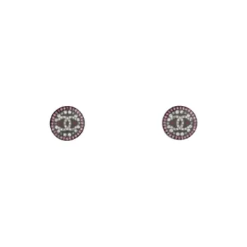 CHANEL Metal Earrings Unisex Multicolor