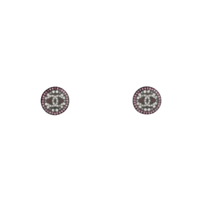 CHANEL Metal Earrings Unisex Multicolor-0