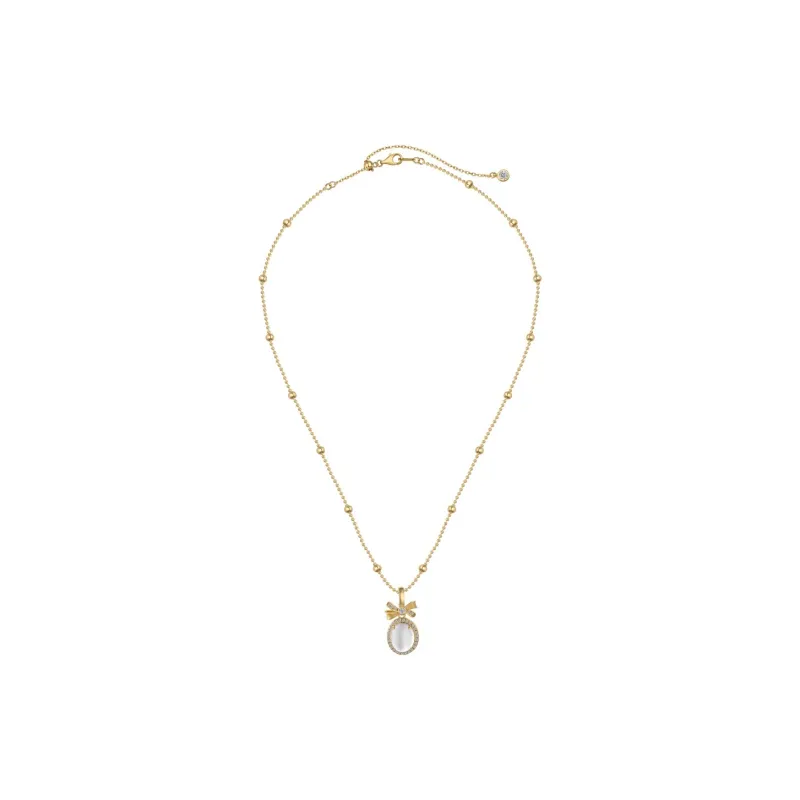 KAILEIFU S925 Silver Necklaces Women's Gold-2