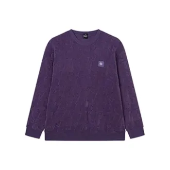 361° Knitwear Men's Whisk Purple Cotton