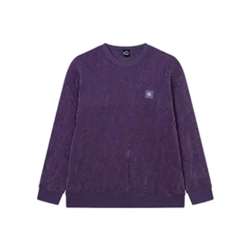 361° Knitwear Men's Whisk Purple Cotton