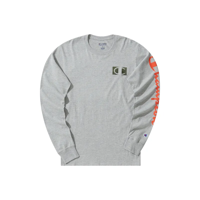 Champion Straight Long-Sleeved T-Shirt Unisex-0