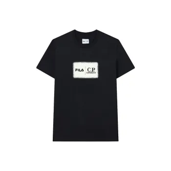 FILA C.P.Company Collaboration Collection T Shirt Men's Navy Blue