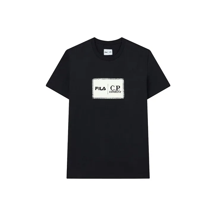 FILA C.P.Company Collaboration Collection T Shirt Men's Navy Blue-0