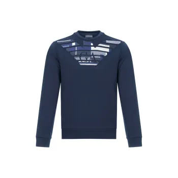 EMPORIO ARMANI Sweatshirts Men Marine Blue