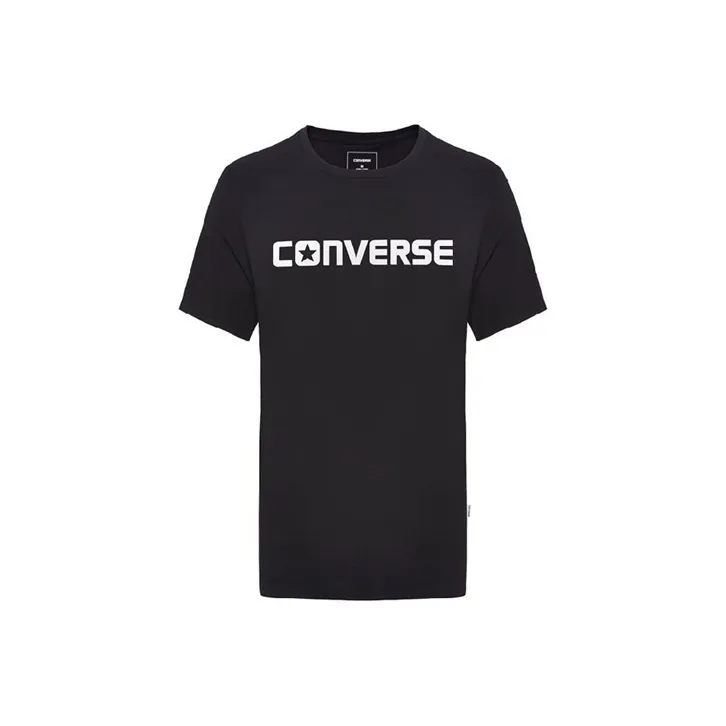 Converse Set-in Sleeve T-Shirt Men's Black-0