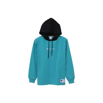 Champion Hooded Regular Sweatshirt Japan Version Unisex Light Green