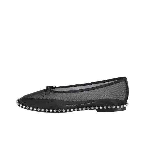 Alexander Wang LINA Casual Single Shoes Women's Black
