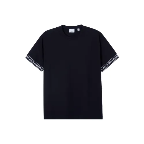 Burberry Oversized Teslow Taped Sleeve T shirt