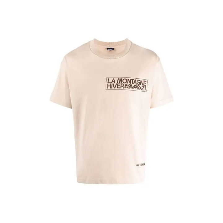 Jacquemus T-Shirts Men Beige-0