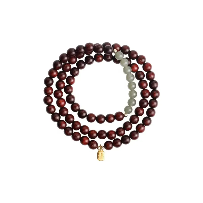 Jing Ruyu Rosewood Bracelets Unisex-0