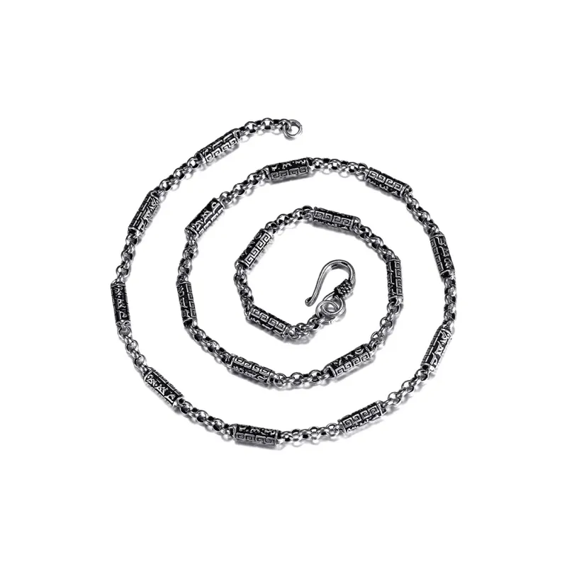 RURA S925 Silver Necklaces Unisex Silver-2