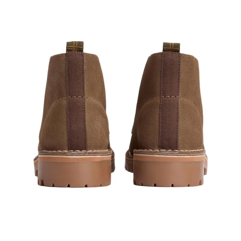 BARBOUR Hobart Ankle Boots Men's Brown-3
