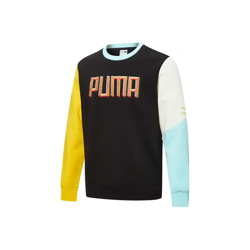 PUMA Sweatshirts Unisex Black-0