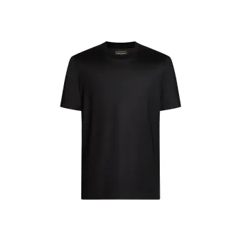 MANGANO T Shirt Men's Black Comes With Brand Shopping Bag