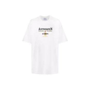 Vetements T Shirts Unisex White