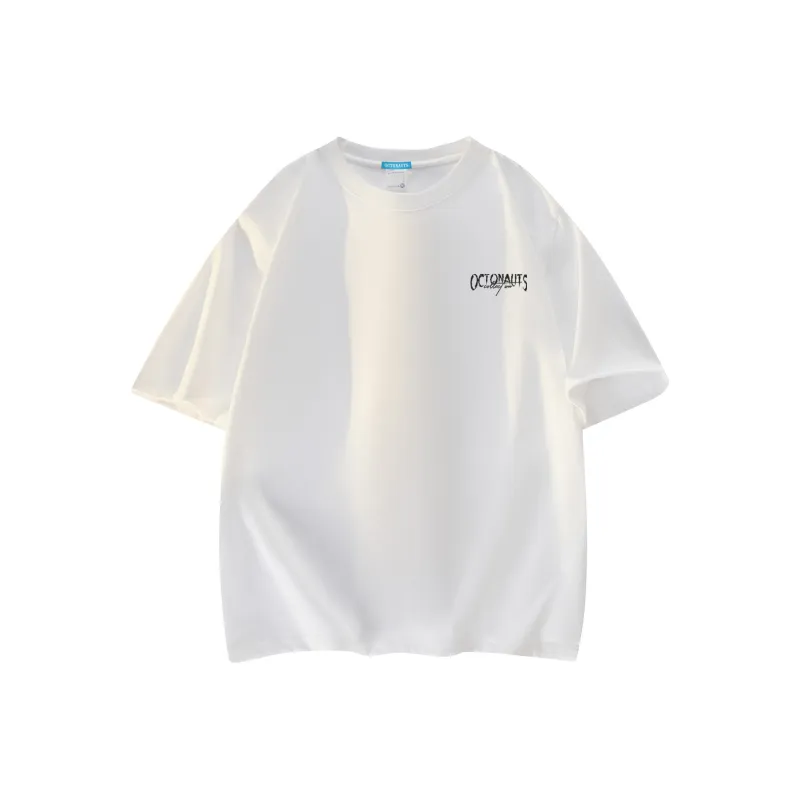 Small Columns Under The Sea T Shirt Unisex White-2