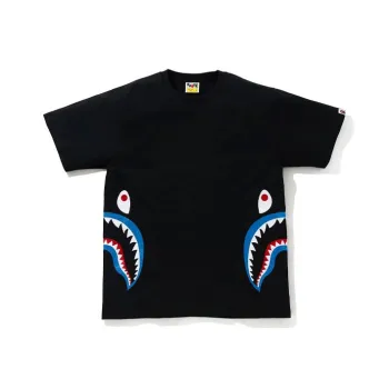 A BATHING APE Glitter Side Shark Tee