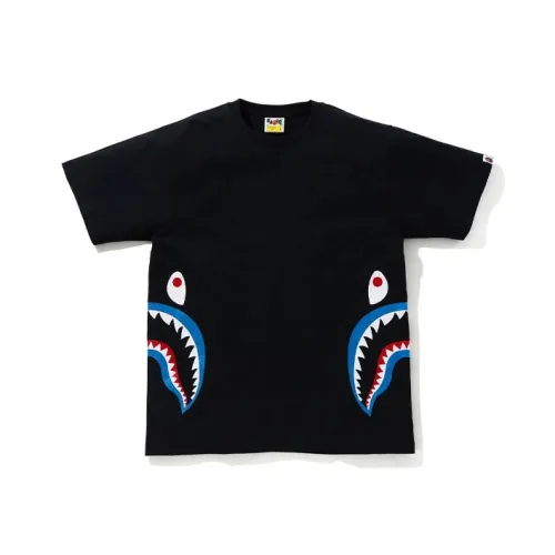 A BATHING APE Color Camo Side Shark Tee