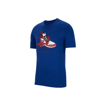 Jordan T Shirt Men's Dark Royal Blue
