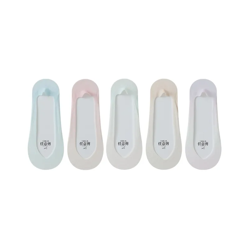 Caramella No Show Socks Women's 5 Pack-12