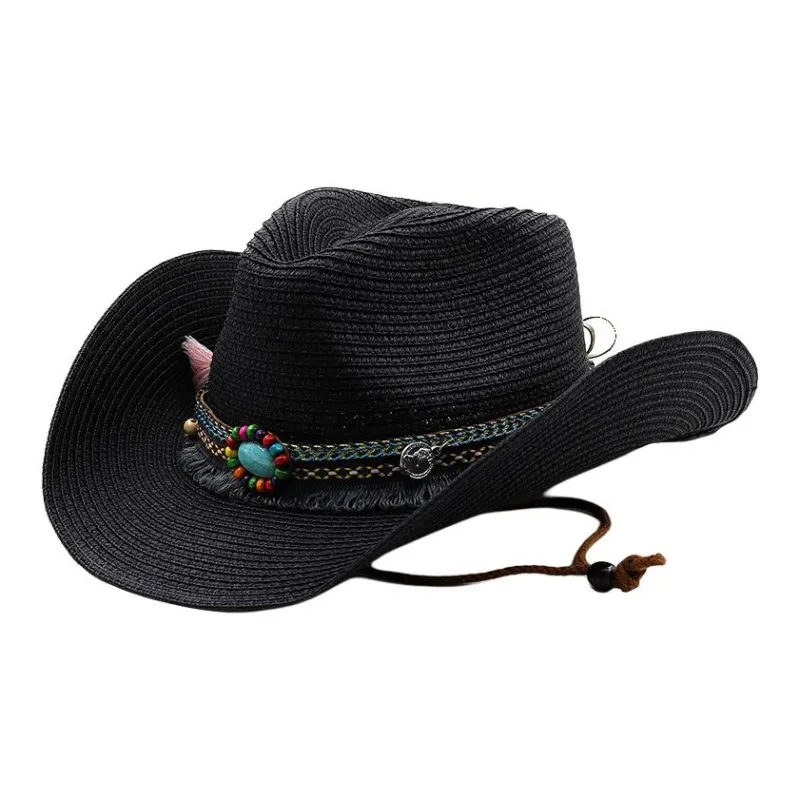 MEETSUNNY Paper Straw Hat Women's-8