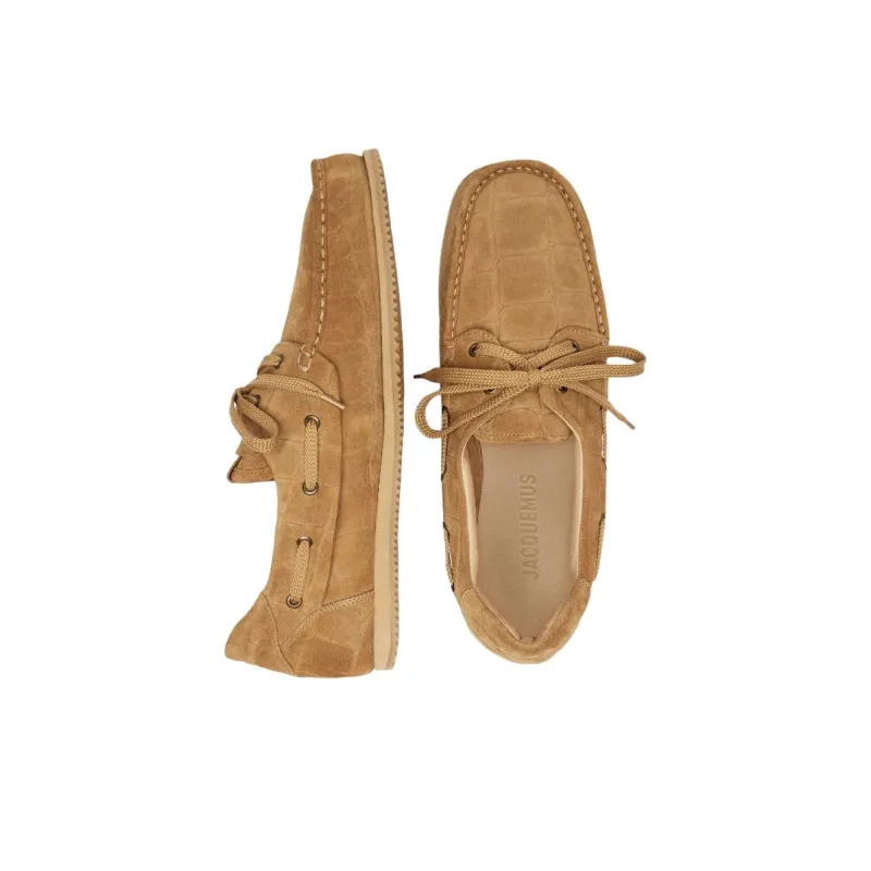 Jacquemus Batto Casual Shoes Men's Camel-4