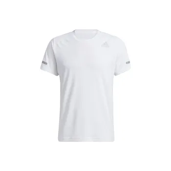 Adidas Set in Sleeve T Shirt Men's White