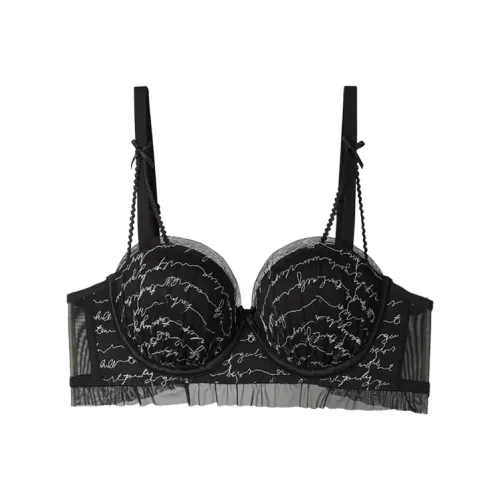 Strawberry Buttercream Bra Women's Black