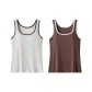Pearl White+Milk Coffee[Color Block Style]
