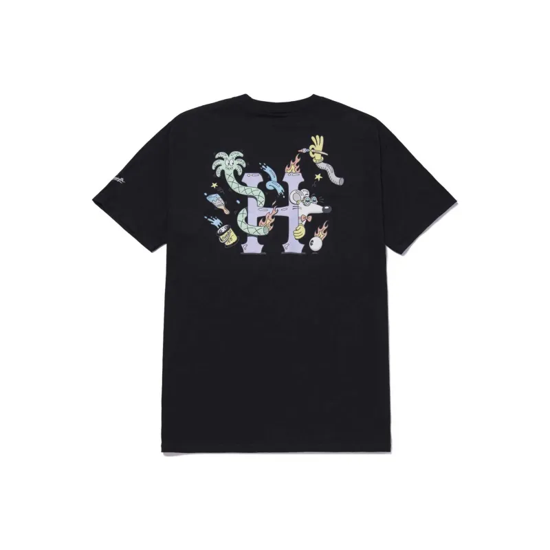Steven Harrington X HUF T-Shirts Unisex-0