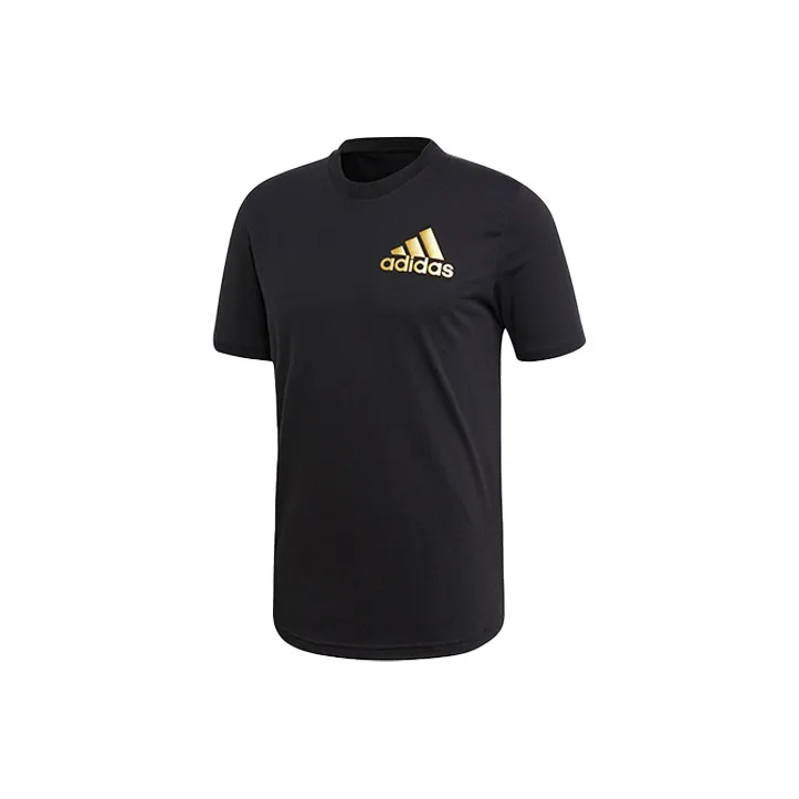 Adidas Spain T Shirts Men Black-0