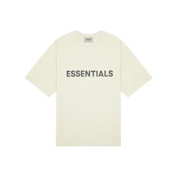 Fear Of God Essentials 3D Silicon Applique Boxy T Shirt