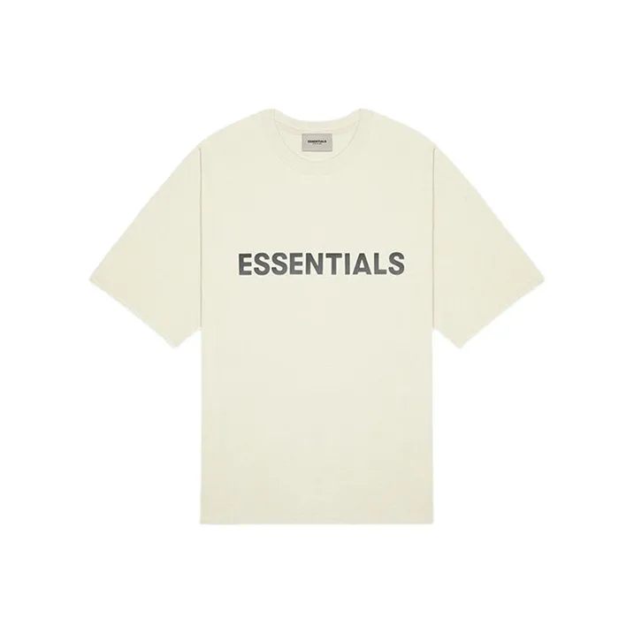 Fear Of God Essentials 3D Silicon Applique Boxy T Shirt-0