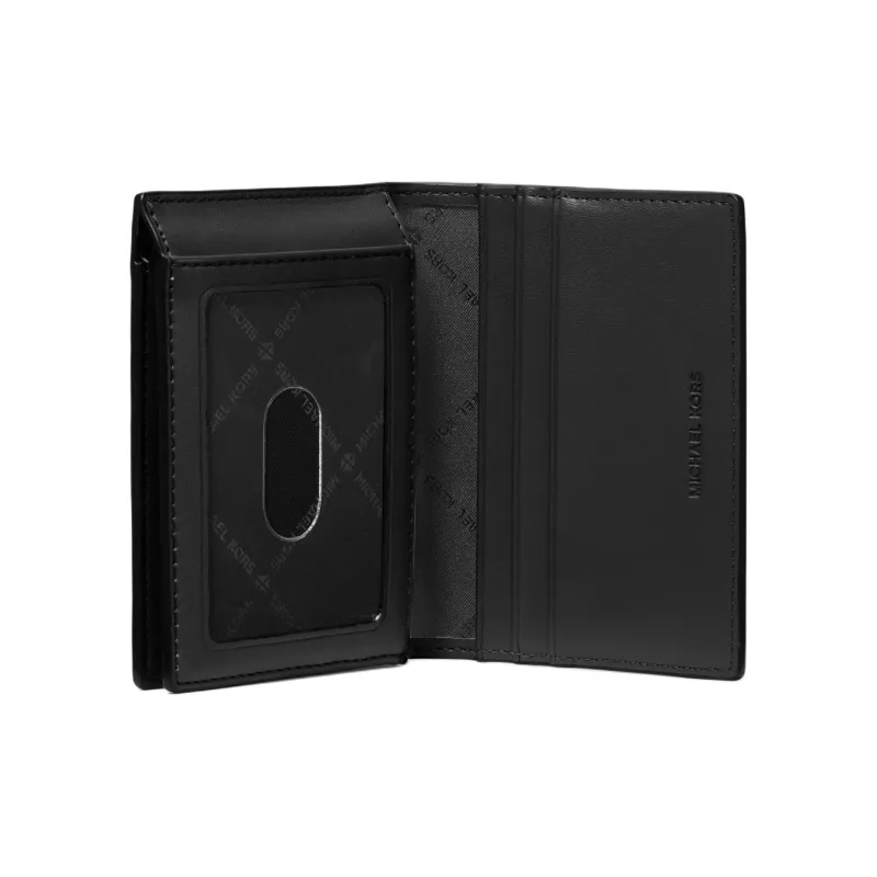 MICHAEL KORS COOPER Cow Leather Wallet Men's Black-1