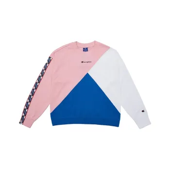 Champion Crew Neck Regular Sweatshirt Unisex Pink