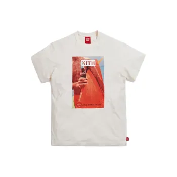 KITH X Coca Cola Surfboard Vintage Tee