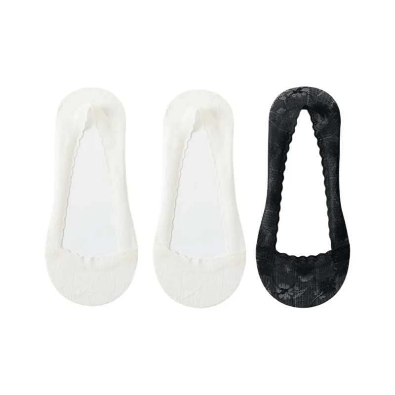 Cheemy Free No Show Socks Women's 3 Pack-28