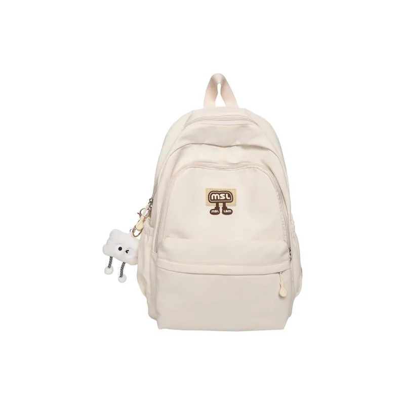 BSELEON Nylon Backpack Large Size Unisex Multicolor-2