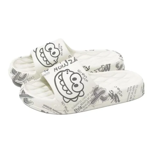 Kemaid Summer Cartoon, Non Slip And Quiet Squashy And Bouncy Feeling Couple Indoor Slippers, Unisex