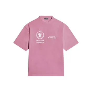 Balenciaga T Shirt Men's Light Pink