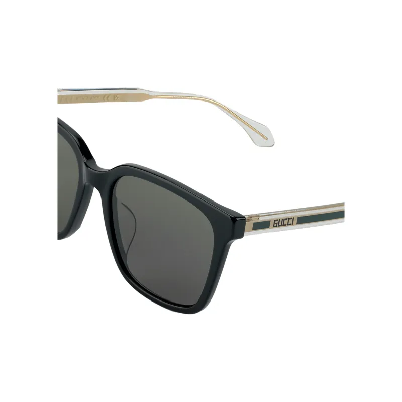GUCCI Plate Frame Square Sunglasses Unisex-4