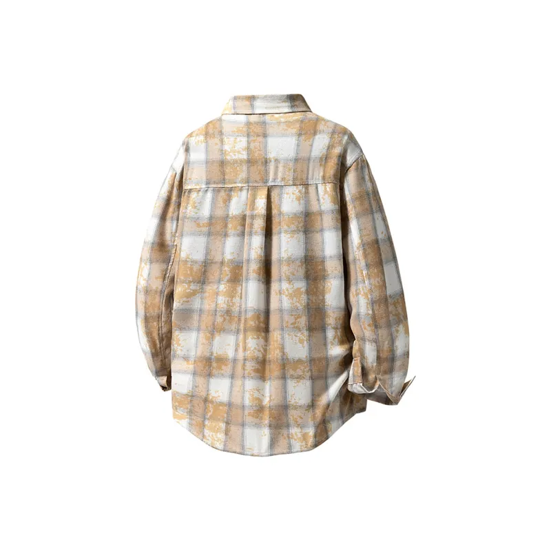 DUKE+DEXTER Commute Lapel Casual Long Sleeved Shirt Unisex-1
