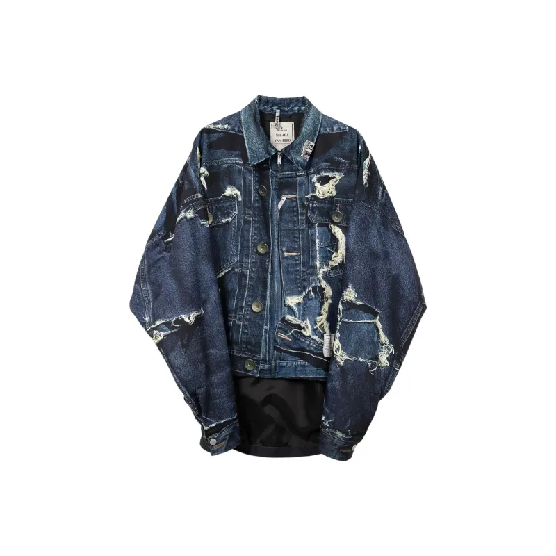 Maison Mihara Yasuhiro Graphic print Shirt Jacket-0