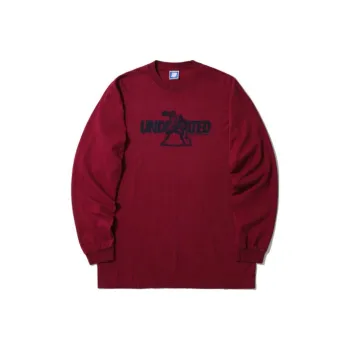 UNDEFEATED Straight Long Sleeved T Shirt Unisex