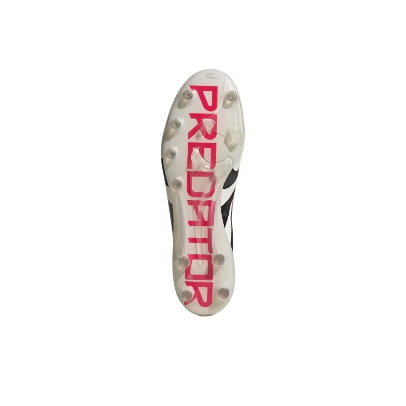 Adidas Predator Elite Laceless Ag Off White Core Black Pure Ruby-6